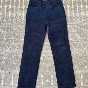 Loft Navy Corduroy Pants
